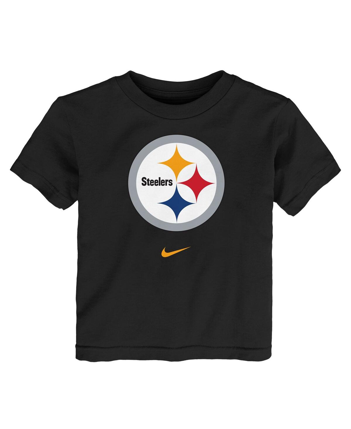 Nike Toddler Black Pittsburgh Steelers Primary Logo Legend Performance T-shirt In Black