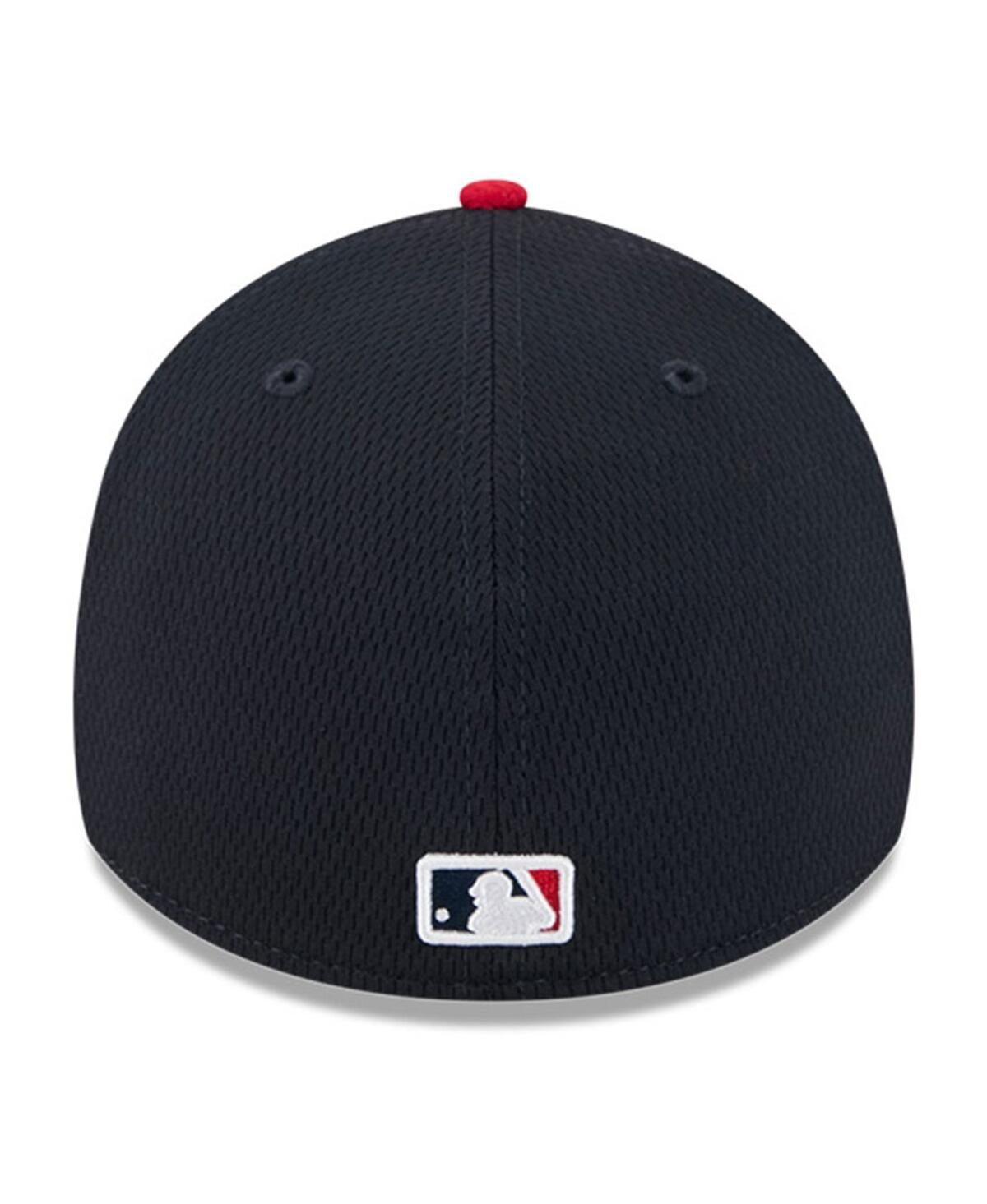 New Era Men's Navy/red Tampa Bay Rays 2025 Mlb All-star Game Workout 39thirty Flex Hat In Multi