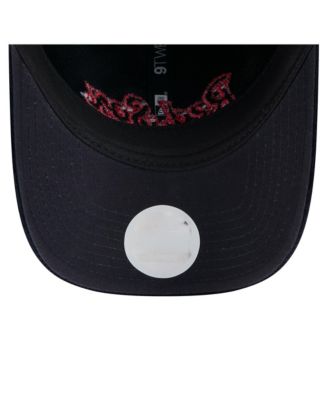 Women's Navy Boston Red Sox Corduroy 9TWENTY Adjustable Hat