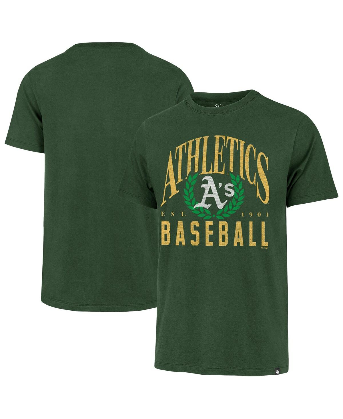 Men's Green Athletics Pitchout Franklin T-Shirt - Green