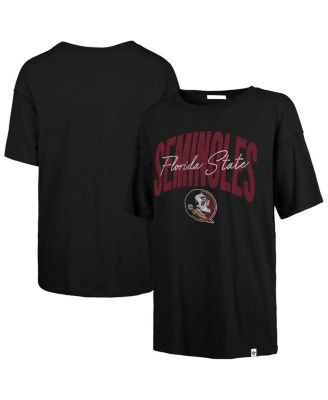 '47 Brand - Women's Black Florida State Seminoles Muse Sadie T-Shirt