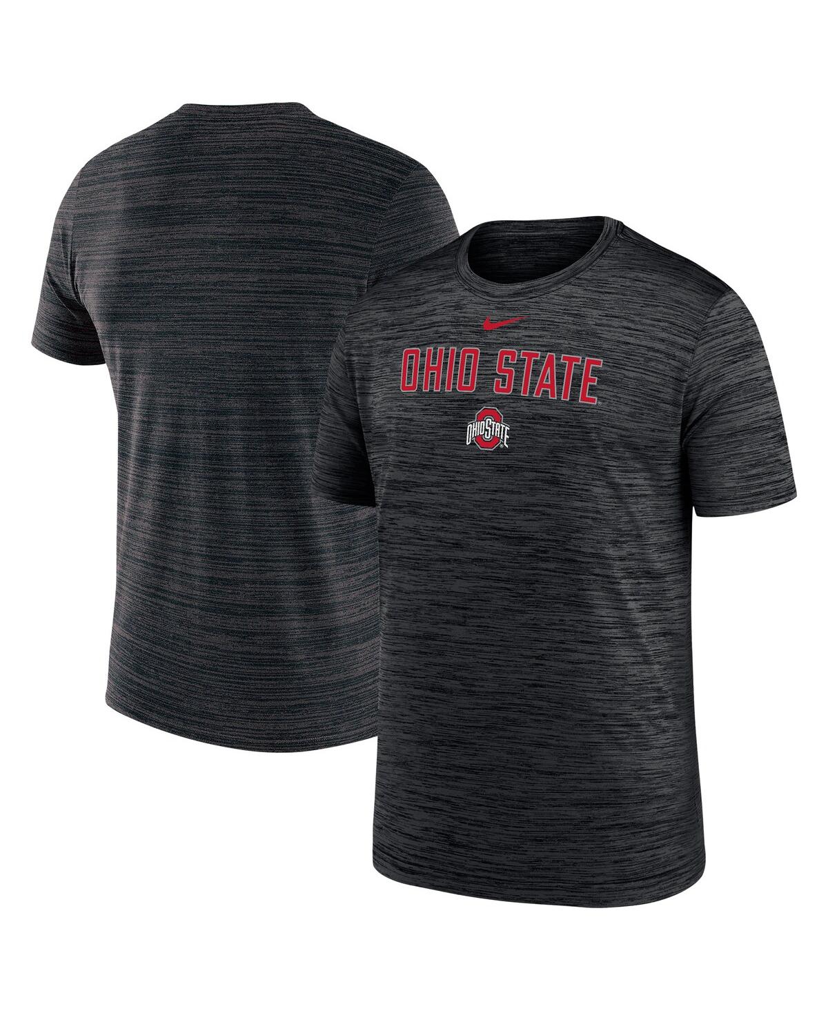 Nike Youth  Black Ohio State Buckeyes Velocity Performance T-shirt In Black