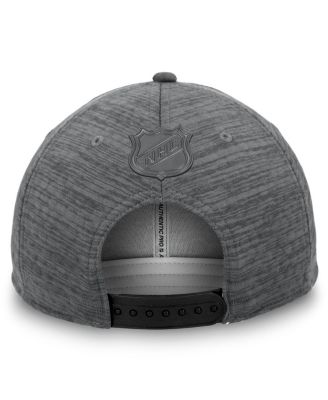 Men's Heather Charcoal San Jose Sharks Authentic Pro Road Adjustable Hat