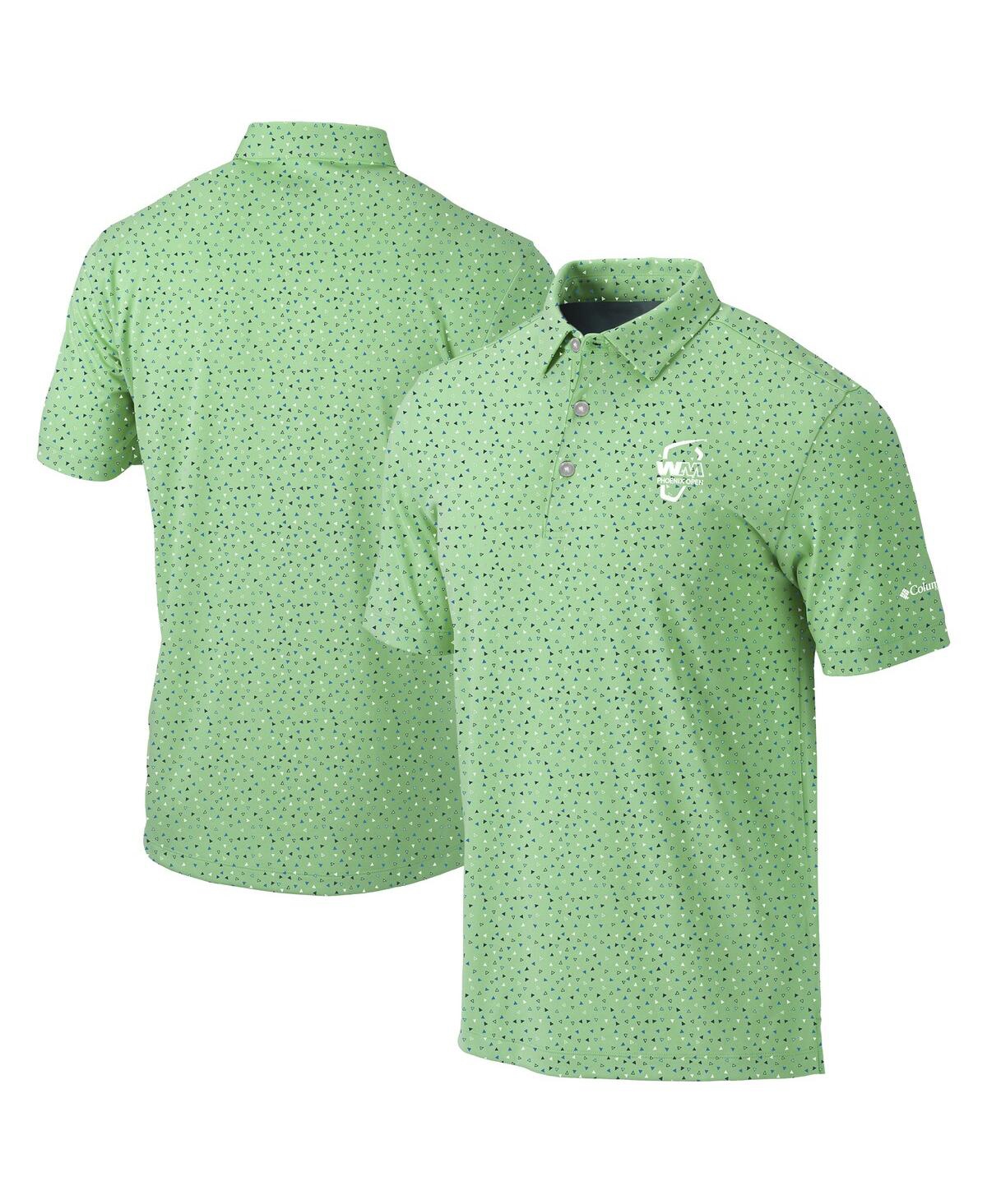 Men's Green Wm Phoenix Open Omni-Wick Slicer Polo Shirt - Green