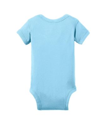 Baby Boys and Girls Light Blue Chase Elliott Car Bodysuit