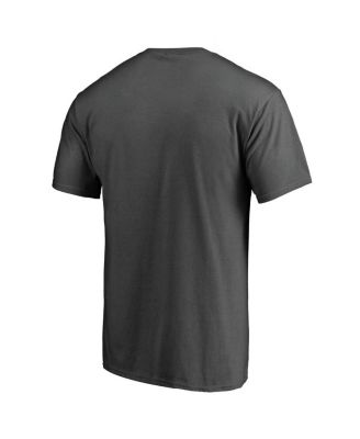 Men's Charcoal Milwaukee Brewers Iconic Primary Pill T-Shirt