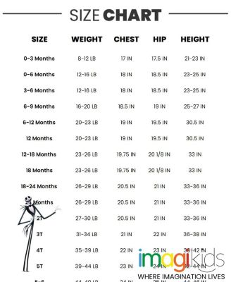 Boys Disney Jack Skellington Zip Up Coverall Newborn to