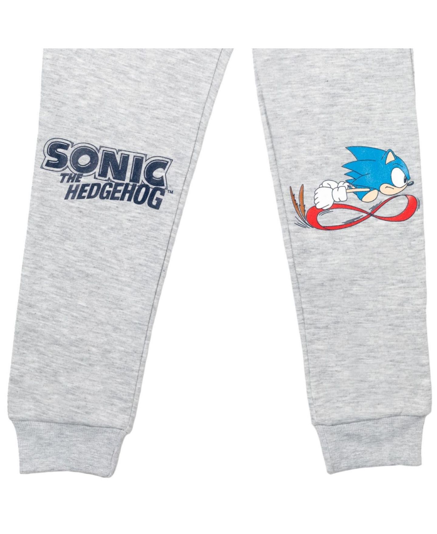 Детские брюки Sega Sonic The Hedgehog 2 Pack Boys Pants Blue/Grey Toddler Child, цвет: Синий / Серый — фото 3