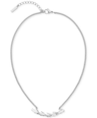 Crocodile Statement Necklace, 16" + 2" extender