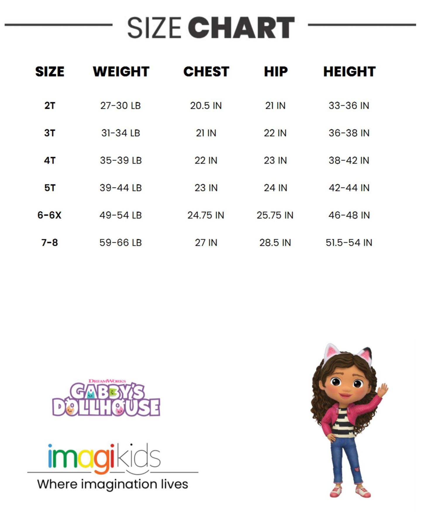 Комплекты Gabby's Dollhouse Dreamworks Pullover Fleece Sweatshirt and Leggings Outfit Set для девочек-малышей, цвет: Серый / Розовый — фото 7