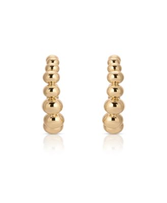 Bubble Ball Hoops Earrings