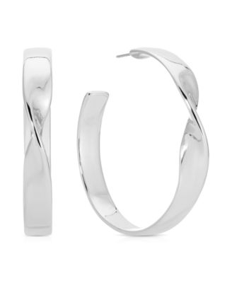 Heirloom Twist Medium Hoops Earrings