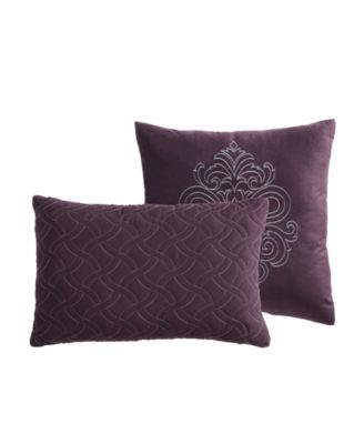 Morado Damask 9-Pc. Comforter Set, Full