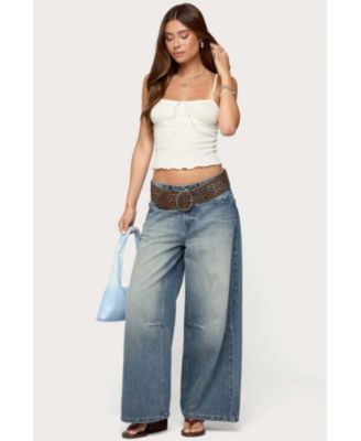 Women's Misty Lacey Textured Tank Top