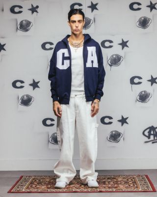 Men's Legacy Panelled Zip Hoodie, XXXLarge, Navy