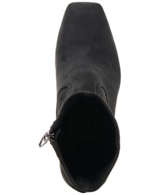 Women's Roan Square-Toe Pull-On Stretch Dress Booties
