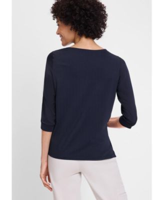 Women's Sateen Effect Solid Top