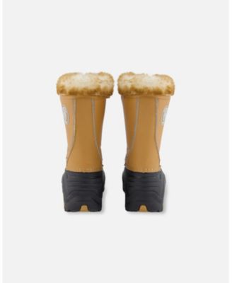 Kids Unisex Winter Boots Brown Sugar with Removable Liner - Toddler|Child