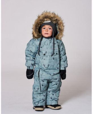 Baby Boy One-Piece Baby Play Snowsuit Designed for Car Seat - Baby|Toddler