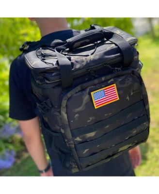 Arctic Mule Tactical 30L Backpack Cooler – Insulated, Soft-Sided, 40-Can Capacity with Molle Storage, Bottle Opener, and Padded Straps