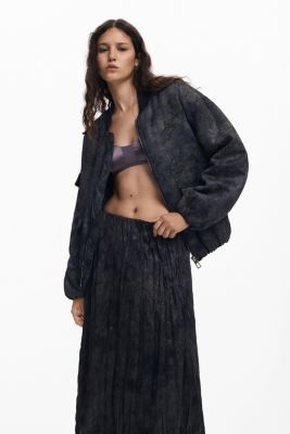 Women's Pleated midi skirt