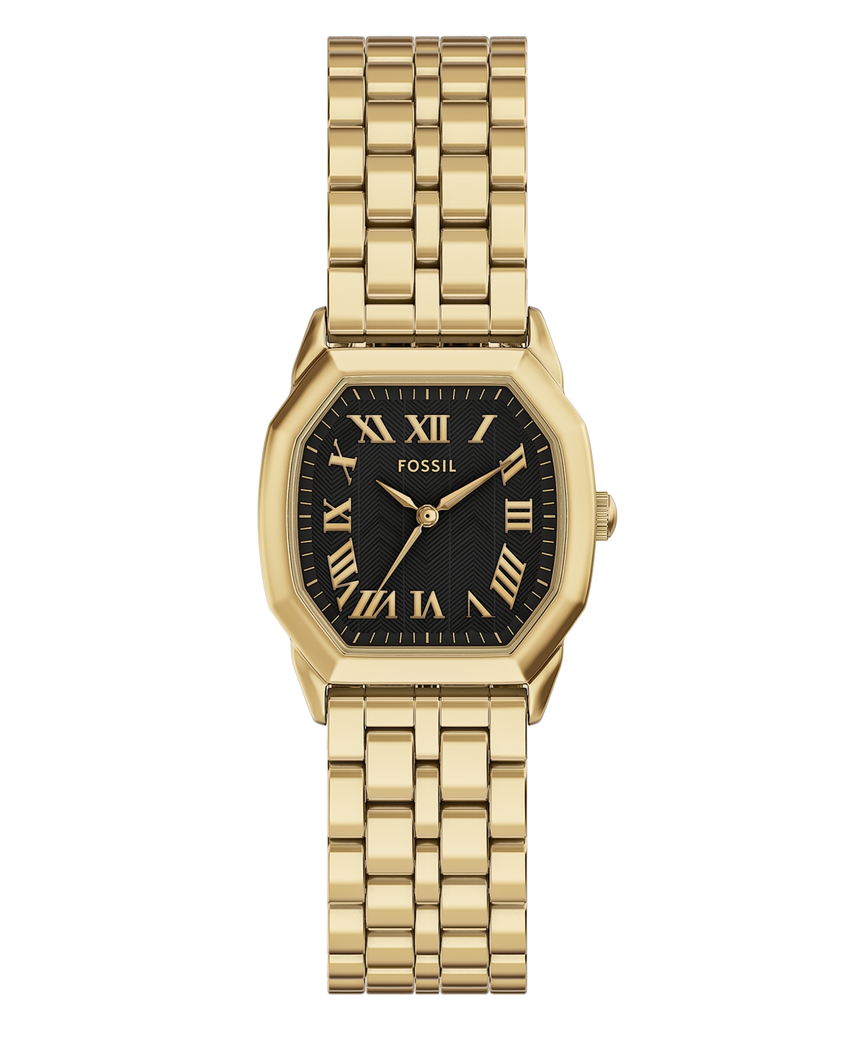 Women's Harlow Three-Hand Gold-Tone Stainless Steel Watch, 27mm - Gold-Tone