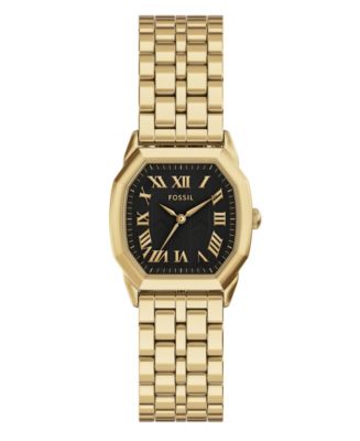 Fossil Women's Harlow Three-Hand Gold-Tone Stainless Steel