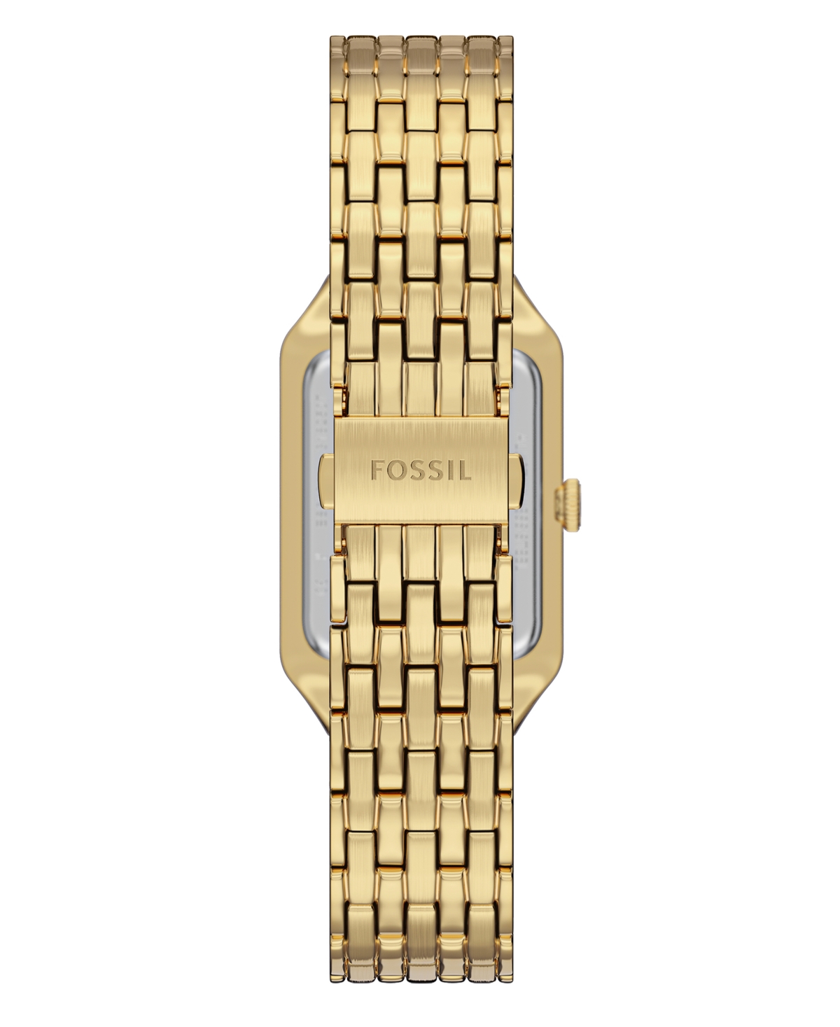 Fossil Women's Raquel Three-hand Date Gold-tone Stainless Steel Watch, 23mm In Gold