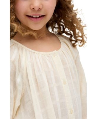 Olivia Button Down Embroidered Dress