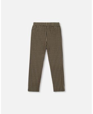 Girl Jacquard Knit Pant with Welt Pocket - Toddler|Child