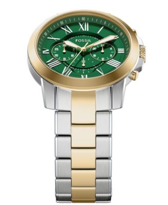 Men's Grant Chronograph Two-Tone Stainless Steel Watch, 44mm