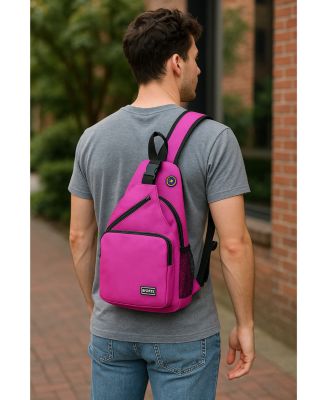 Color Pop Crossbody Travel Bag - Purple