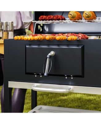 Charcoal BBQ Grill, Outdoor Portable Grill,