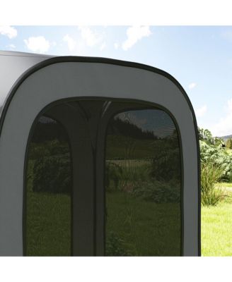 11ft Pop Up Screen Tent, UPF50+ Camping Gazebo w/ Carry Bag,
