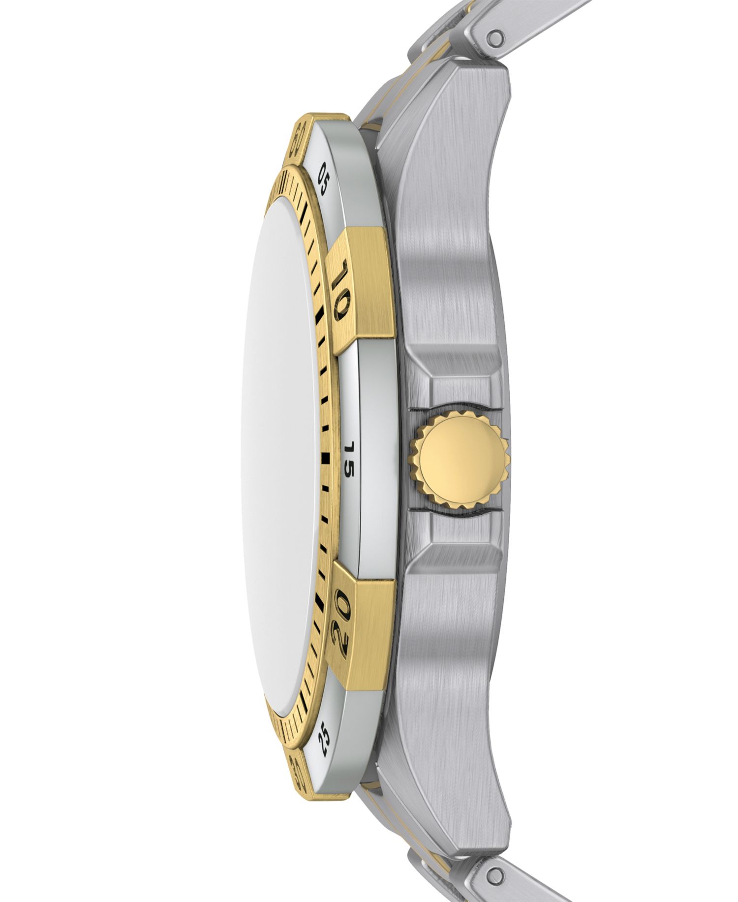 Men's Garrett Multifunction Two-Tone Stainless Steel Watch, 44mm