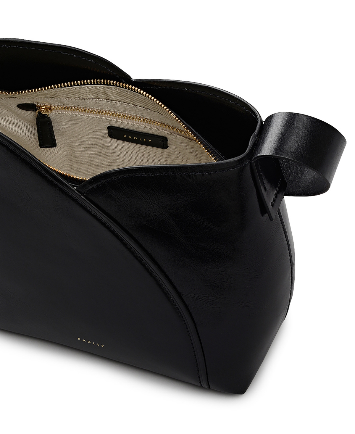 Radley London Tulip Street Small Open Top Shoulder Bag In Black