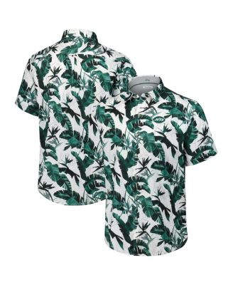 Tommy Bahama - Men's Green New York Jets Sunnyvale Blooms Camp Button-Up Shirt