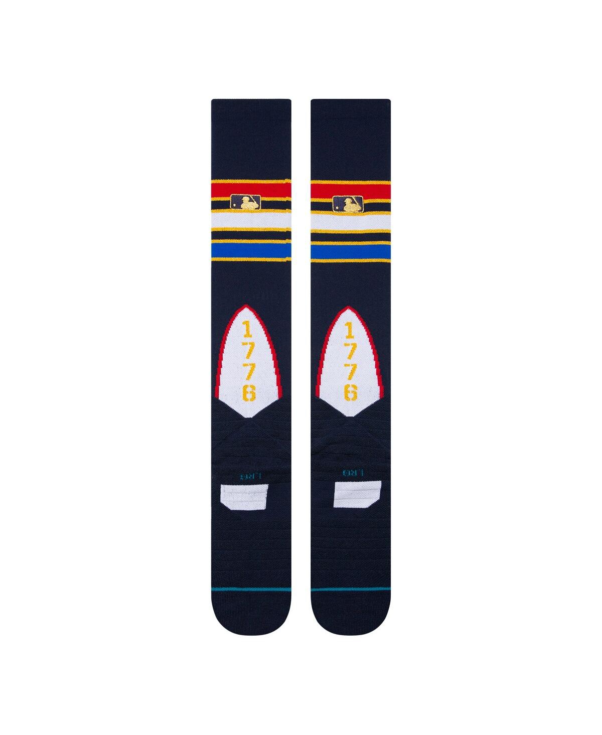 Stance Men's And Women's Mlb 2024 4th Of July Freshtek Tube Socks In Blue