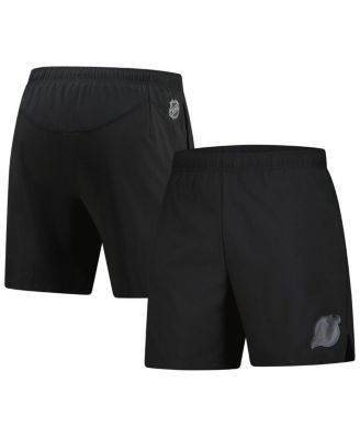Fanatics - Men's Black New Jersey Devils Authentic Pro Performance Shorts