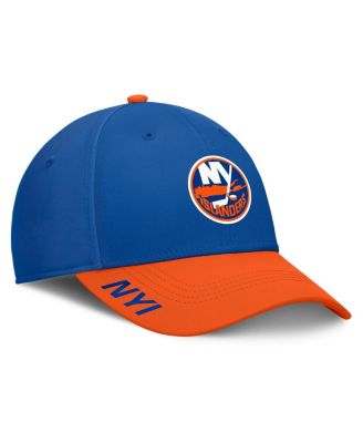 Fanatics - Men's Royal/Orange New York Islanders Authentic Pro Rink Flex Hat