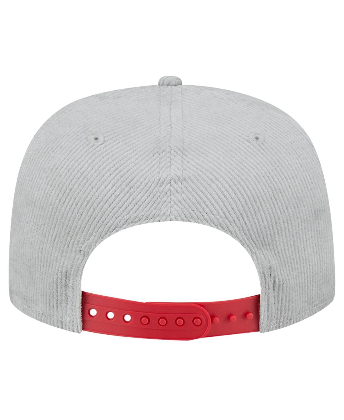 New Era Men's Gray New York Giants Corduroy Golfer Adjustable Hat In Gray