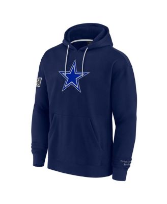 Men's Navy Dallas Cowboys Elements Pace Pullover Hoodie