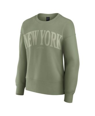 Women's Green New York Jets Elements Pullover Sweatshirt