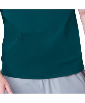 Men's Midnight Green Philadelphia Eagles Action Sleeveless Pullover Hoodie