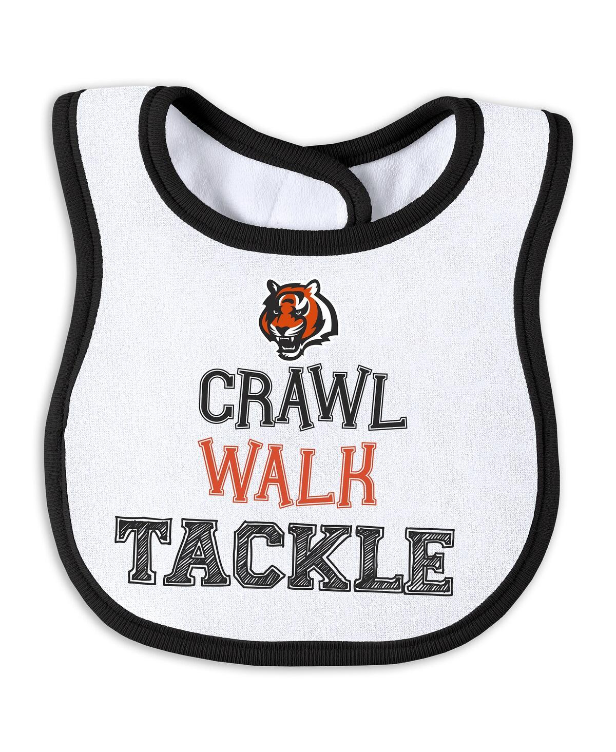 Wear By Erin Andrews Baby Boys And Girls Chicago Bears Sleep Play Set In White