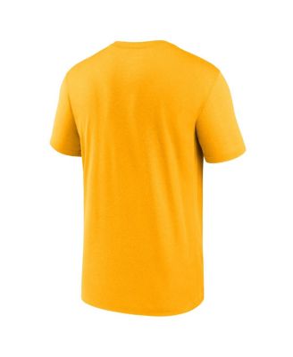 Men's Gold Green Bay Packers Legend Icon Performance T-Shirt