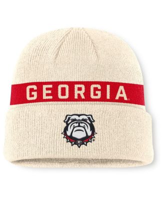 Nike - Men's Natural Georgia Bulldogs Peak Primetime Utility Cuffed Knit Hat