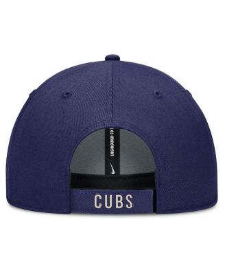 Men's Royal/Natural Chicago Cubs Statement Club Performance Adjustable Hat