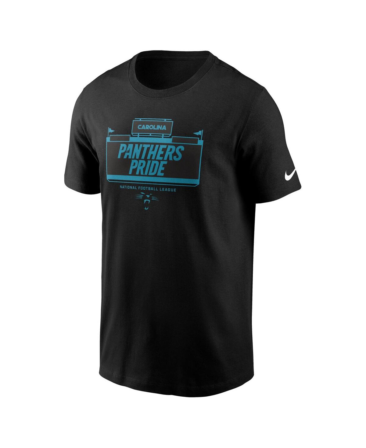 Nike Carolina Panthers Local Essential  Men's Nfl T-shirt In Black