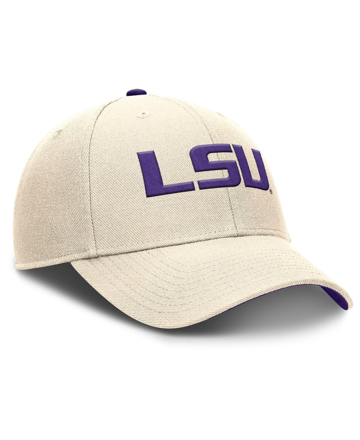 Nike Lsu Primetime Rise  Men's Dri-fit College Trucker Adjustable Hat In Brown
